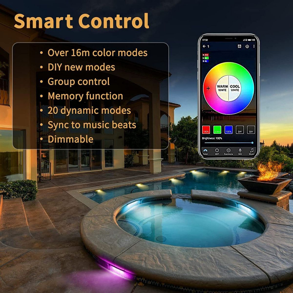 Архитектурный светильник SDL-03-7-S Monet-7 Smart RGBW